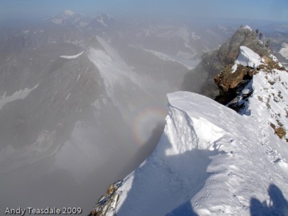 Broken Spectre on the Matterhorn